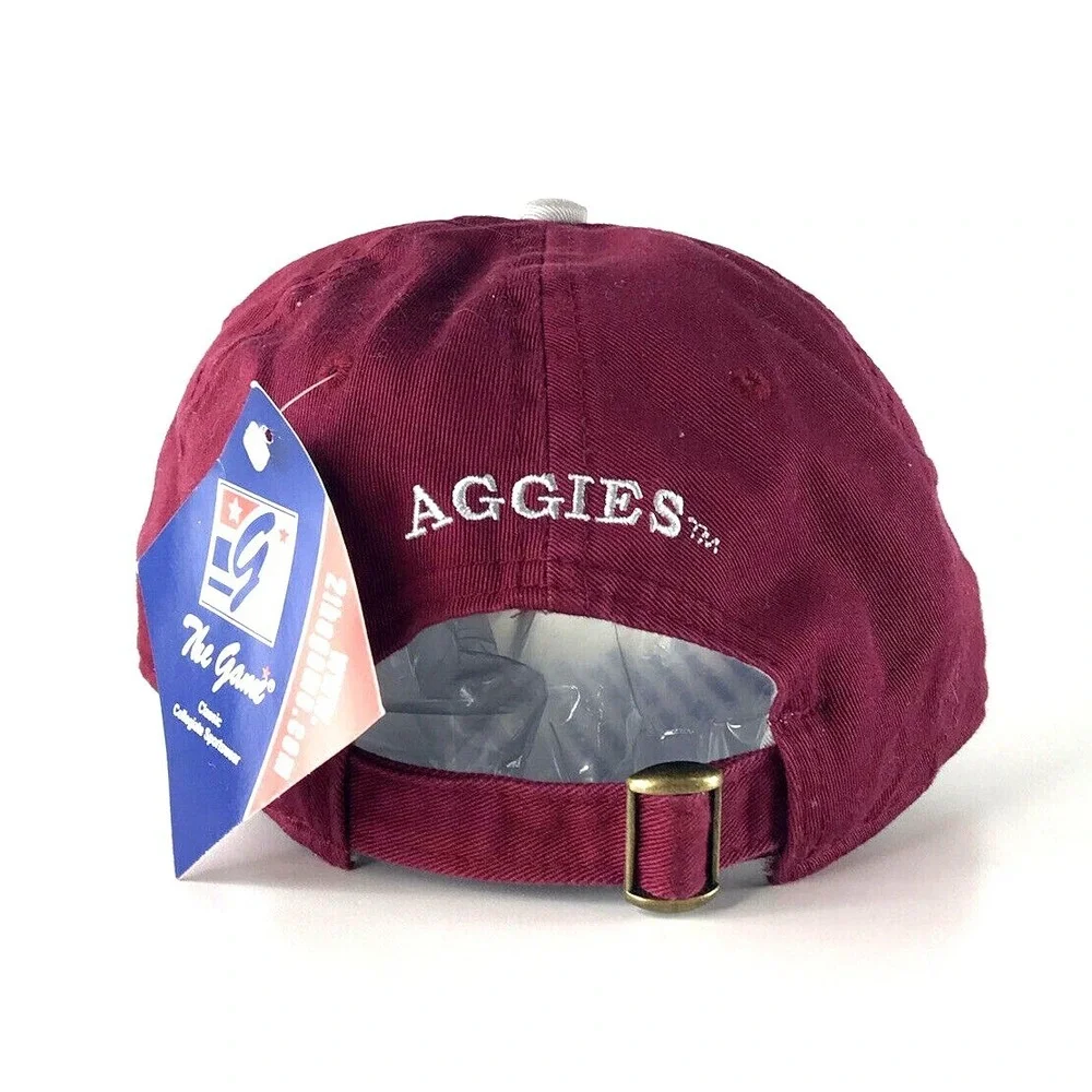 Vintage Texas A&M Aggies Snapback Hat Adjust Collegiate Licensed The‎ Game NOS
